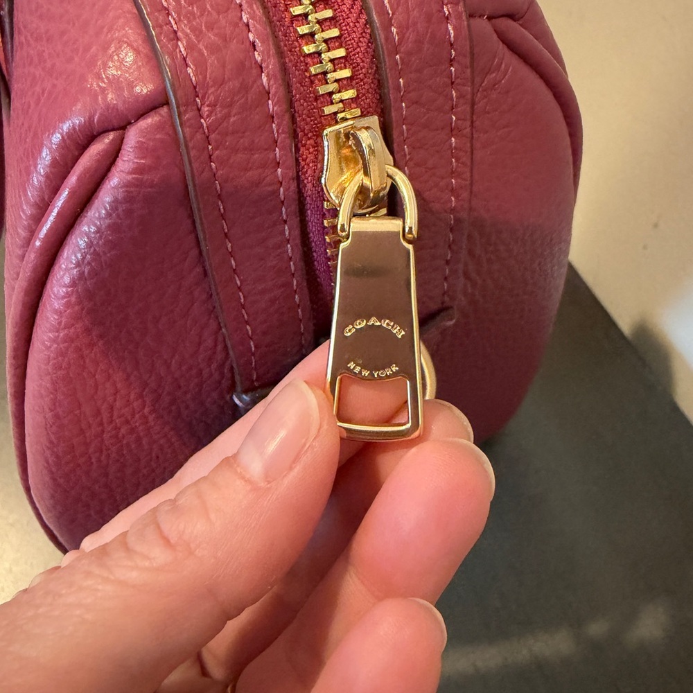 Coach Rowan Pink Leather Satchel NWOT - Picture 4 of 15